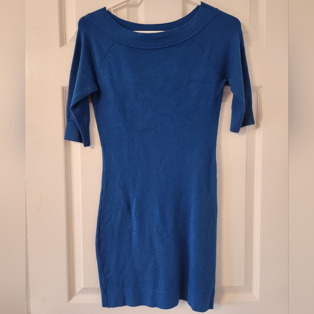 Bebe Bodycon Knit Dress Medium EUC